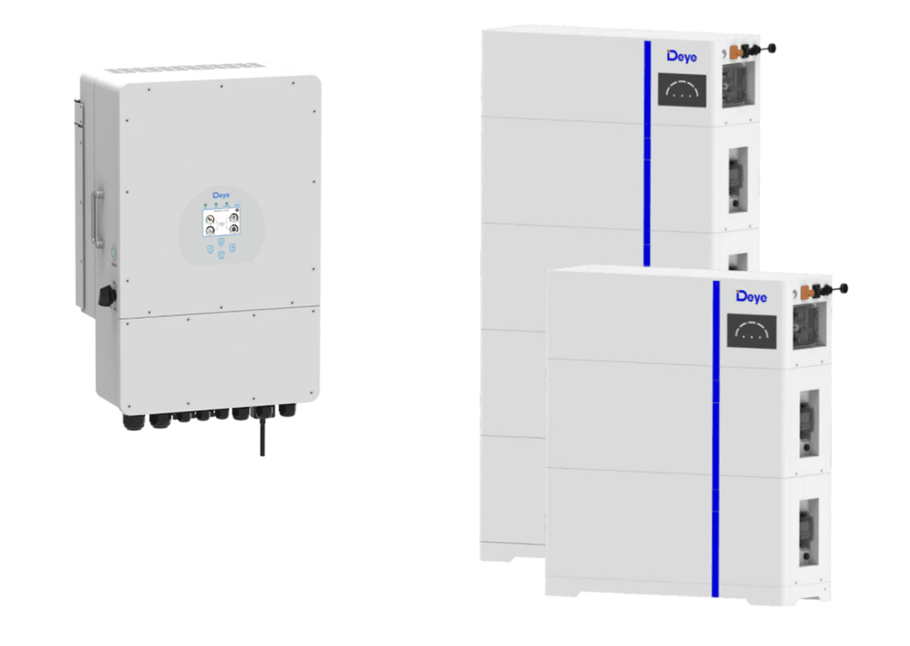 Deye 10kW Hybrid Single Ph Inverter with 25.6kWh battery fully installed after battery rebate